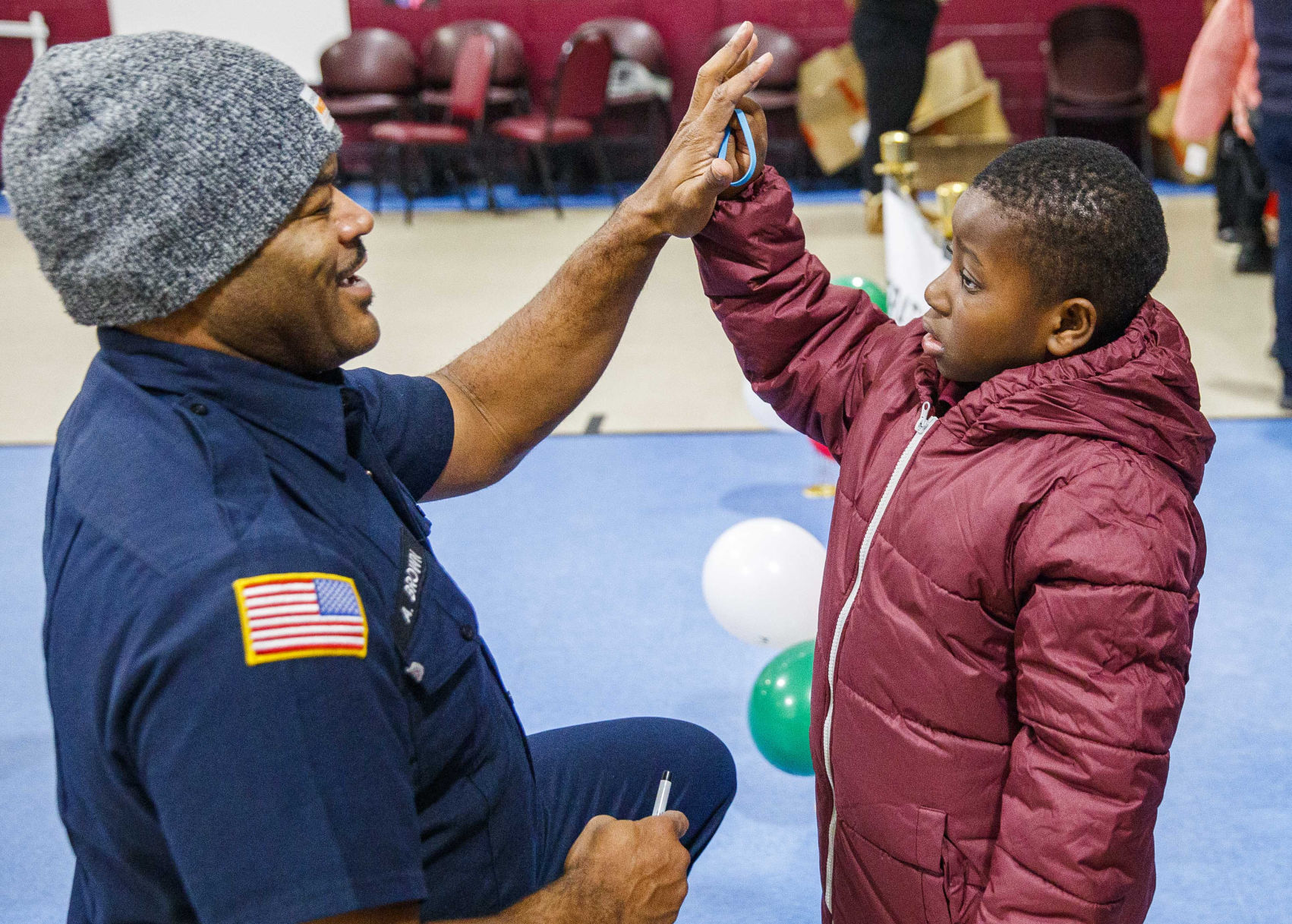 Winter coats through Operation Warm